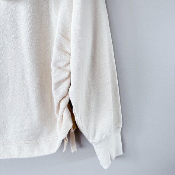 Aerie Cream hoodie sweater New with tags! medium sweatshirt - Picture 10 of 13